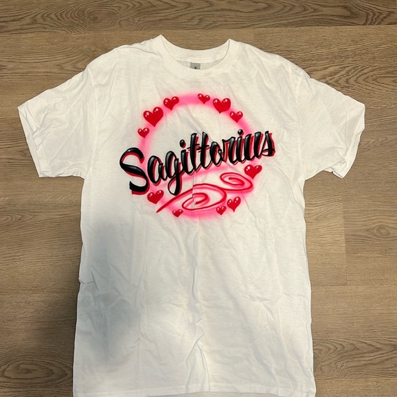 Sagittarius spray paint shirt - Picture 1 of 2